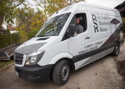Autobeschriftung RSR Rollladen und Sonnenschutz Reiser
