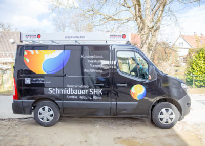 Autobeschriftung Schmidbauer