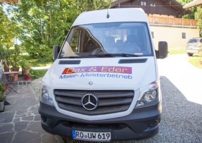 Autobeschriftung Dax & Eder Maler