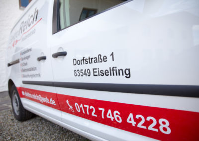 Autobeschriftung Reich