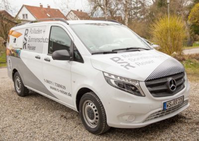 Autobeschriftung Fahrzeugbeschriftung Beschriftung Rollladen und Sonnenschutz Reiser Wasserburg Brei Werbetechnik