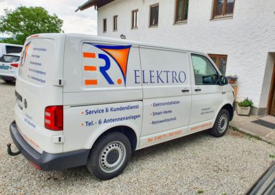 Fahrzeugbeschriftung ER Elektro Wasserburg