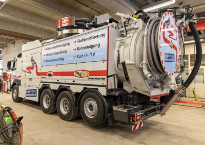 LKW Beschriftung Saugwagen Zosseder Wasserburg