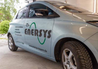 Autobeschriftung Enersys Babensham