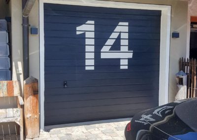 Beschriftung Garage Eiselfing