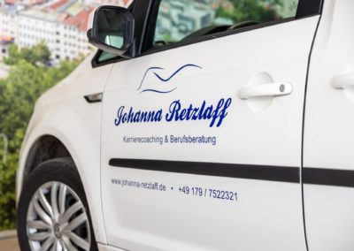Autobeschriftung Johanna Retzlaff Wasserburg