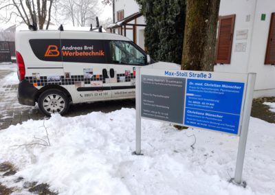 Schild aus Acrylglas Broelmann Griesstätt