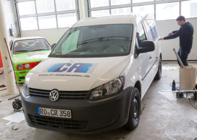 Fahrzeugbeschriftung CR Innenausbau Eiselfing Wasserburg