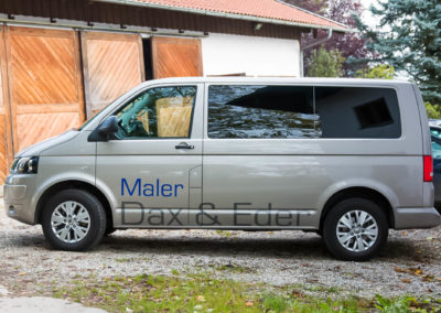 Autobeschriftung Maler Dax & Eder Wasserburg