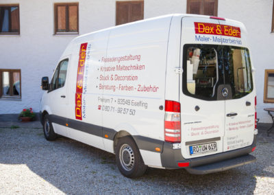 Fahrzeugbeschriftung Dax&Eder Wasserburg