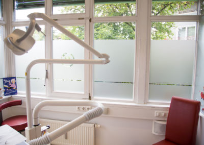 Fensterfolierung Sichtschutz Zahnarzt Obing
