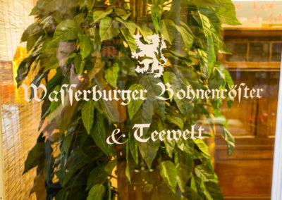 Beschriftung Wasserburger Bohnenröster