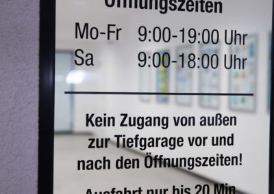 Öffnungszeiten Tiefgarage S4 Wasserburg
